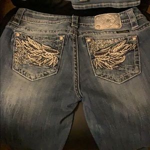 Miss Me Jeans 30 mid-rise Easy Boot